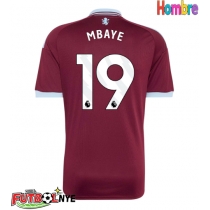 Camiseta Aston Villa Ibrahim Mbaye #19 Primera Equipación 2026-27 manga corta